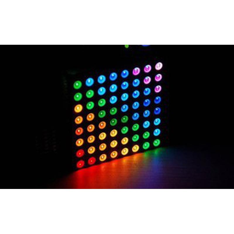 Matrice de leds RGB 8x8 60mm Anode commune
