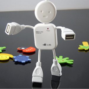 Hub USB en forme de petit homme