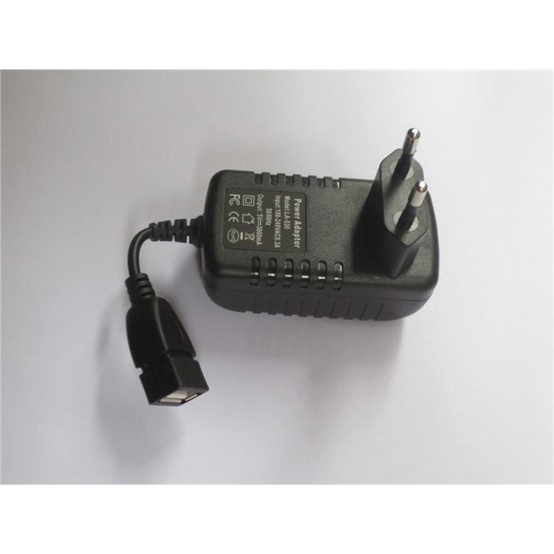 Adaptateur secteur 5V 3000mA avec port USB 5V