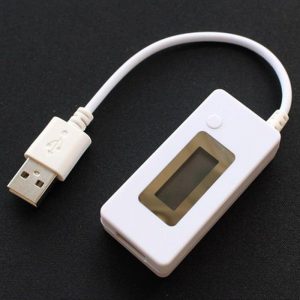 Ampermetre Voltmètre USB avec affichage LCD + Charge 1A/2A