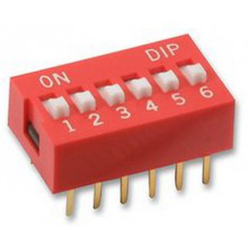 DIP Switch - 6 Interrupteurs