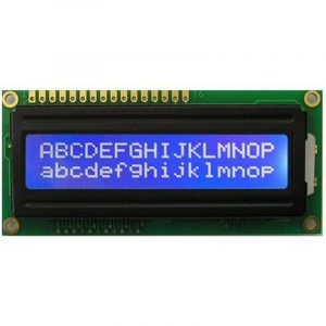 AFFICHEUR CARTE LCD 2X16 I2C BLEU