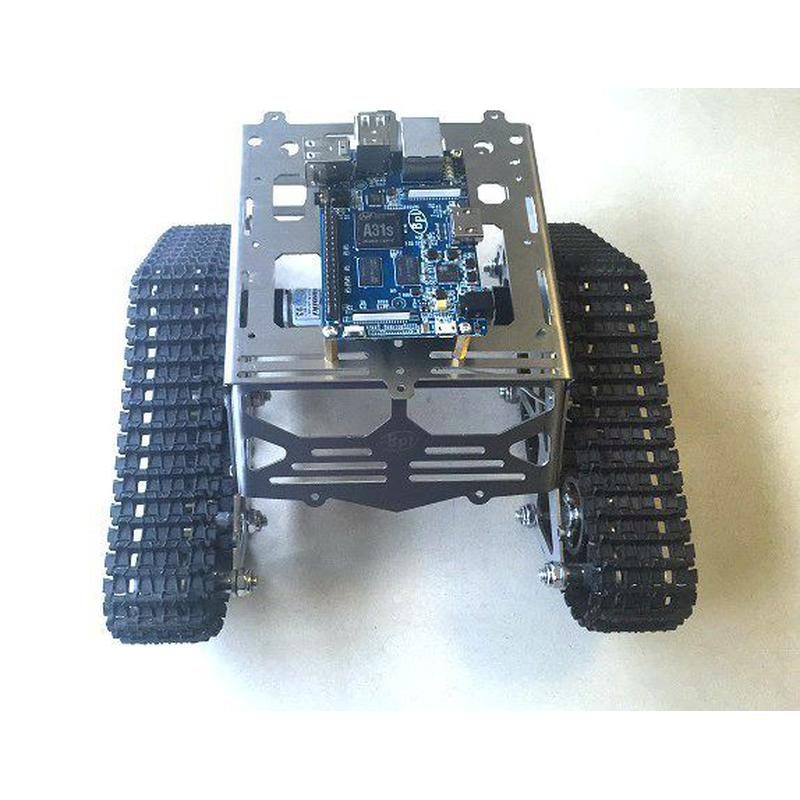 Robot à Chenilles pour BananaPI ou Arduino