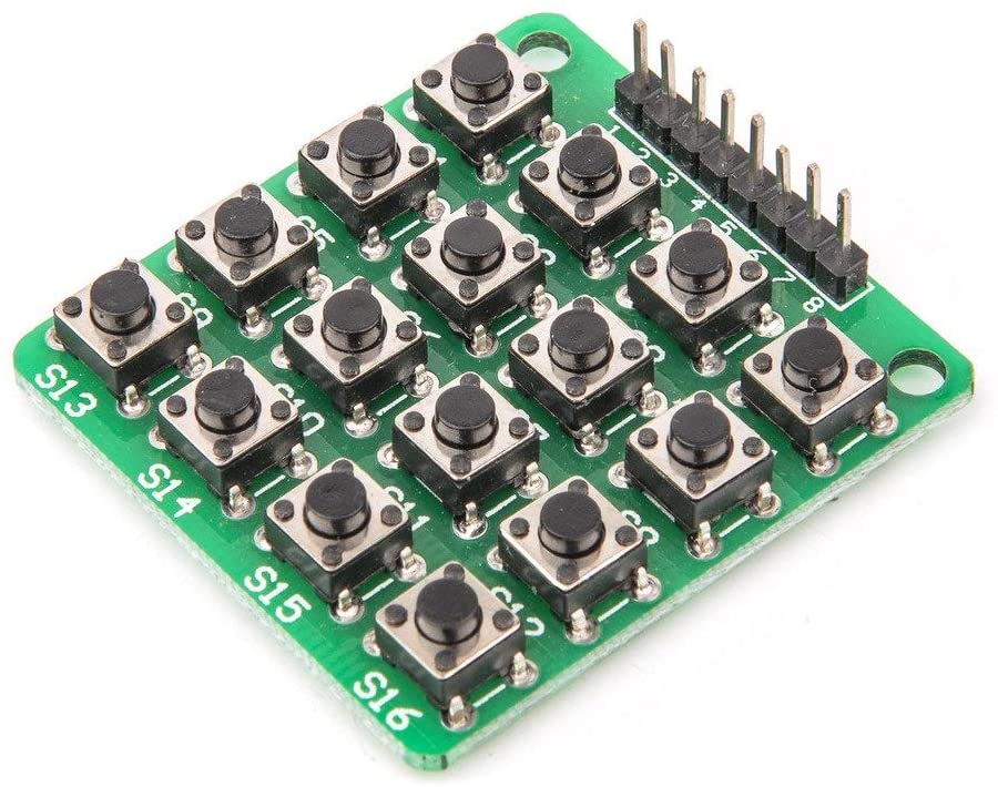 Module de Clavier 16 Boutons pour Arduino – Matrice 4×4