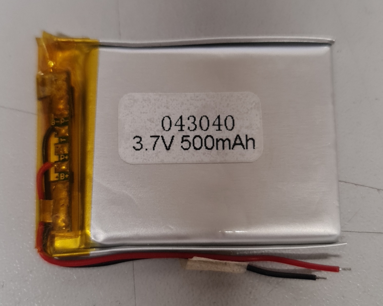 Batterie 3.7V 500 mAH
