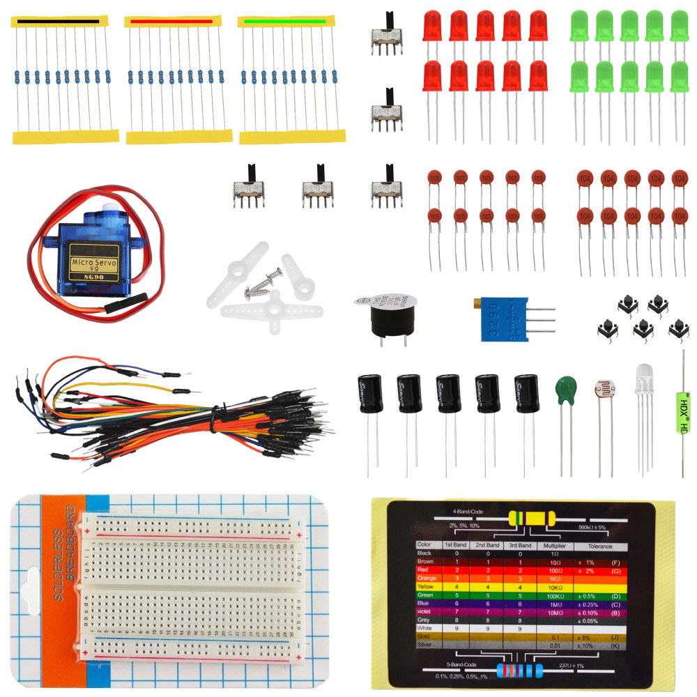 Pack de composants pour Arduino ou ESP WROOM 32